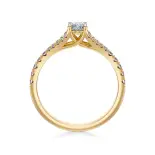 Pierścionek zaręczynowy z diamentami AJPZ_128